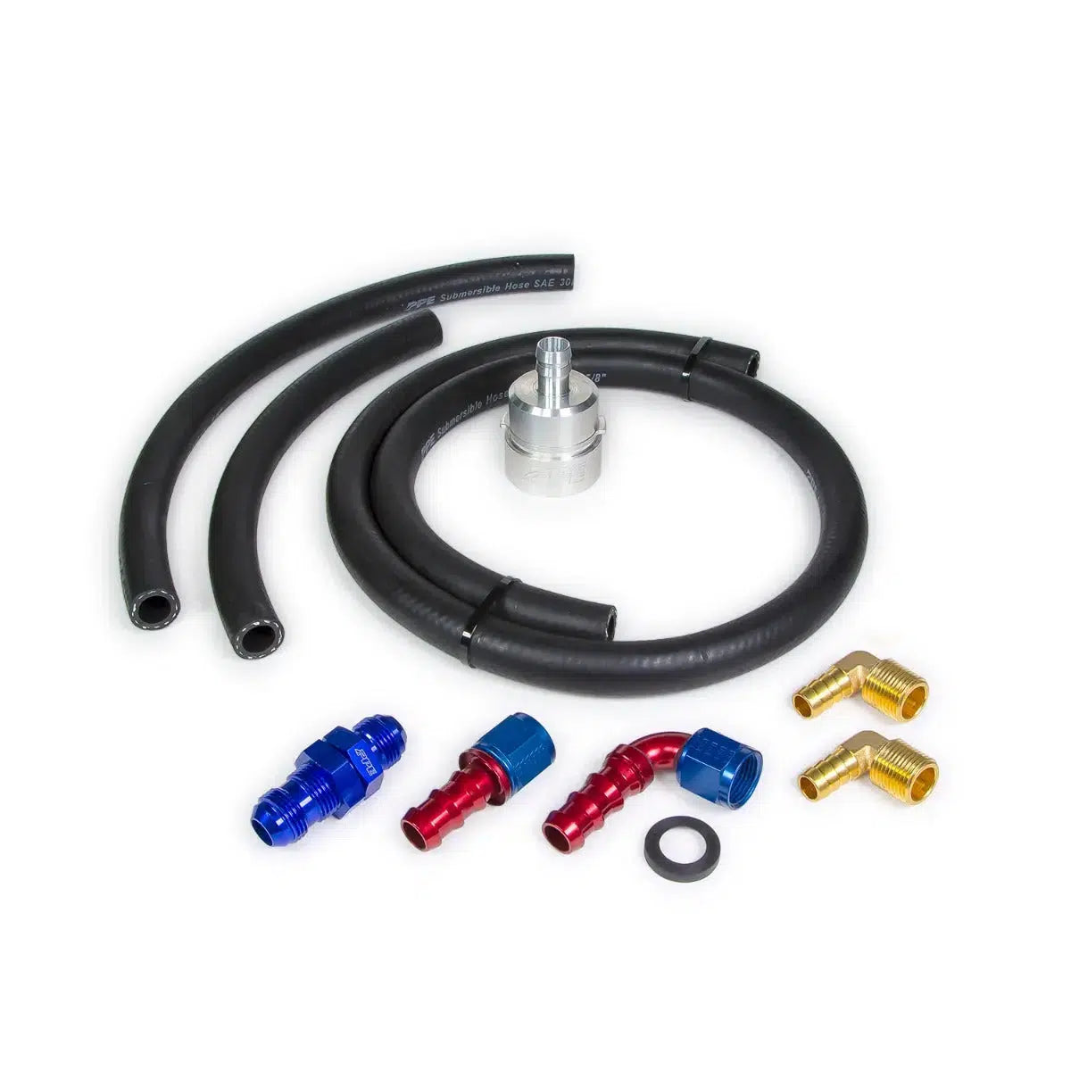 2001-2005 Duramax Billet Aluminum Fuel Pickup W/ Lift Pump Fittings Hose & Clamps (113053000)-Lift Pump-PPE-Dirty Diesel Customs