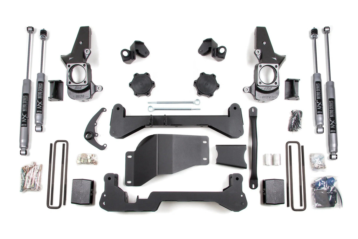 2001-2010 Duramax 4.5" Lift Kit (BDS192H)-Lift Kit-BDS-Dirty Diesel Customs