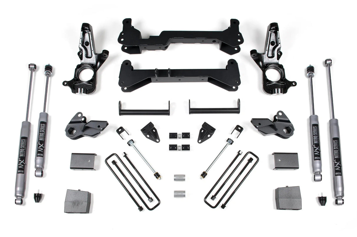 2001-2010 Duramax 7" Lift Kit (BDS149H)-Lift Kit-BDS-Dirty Diesel Customs