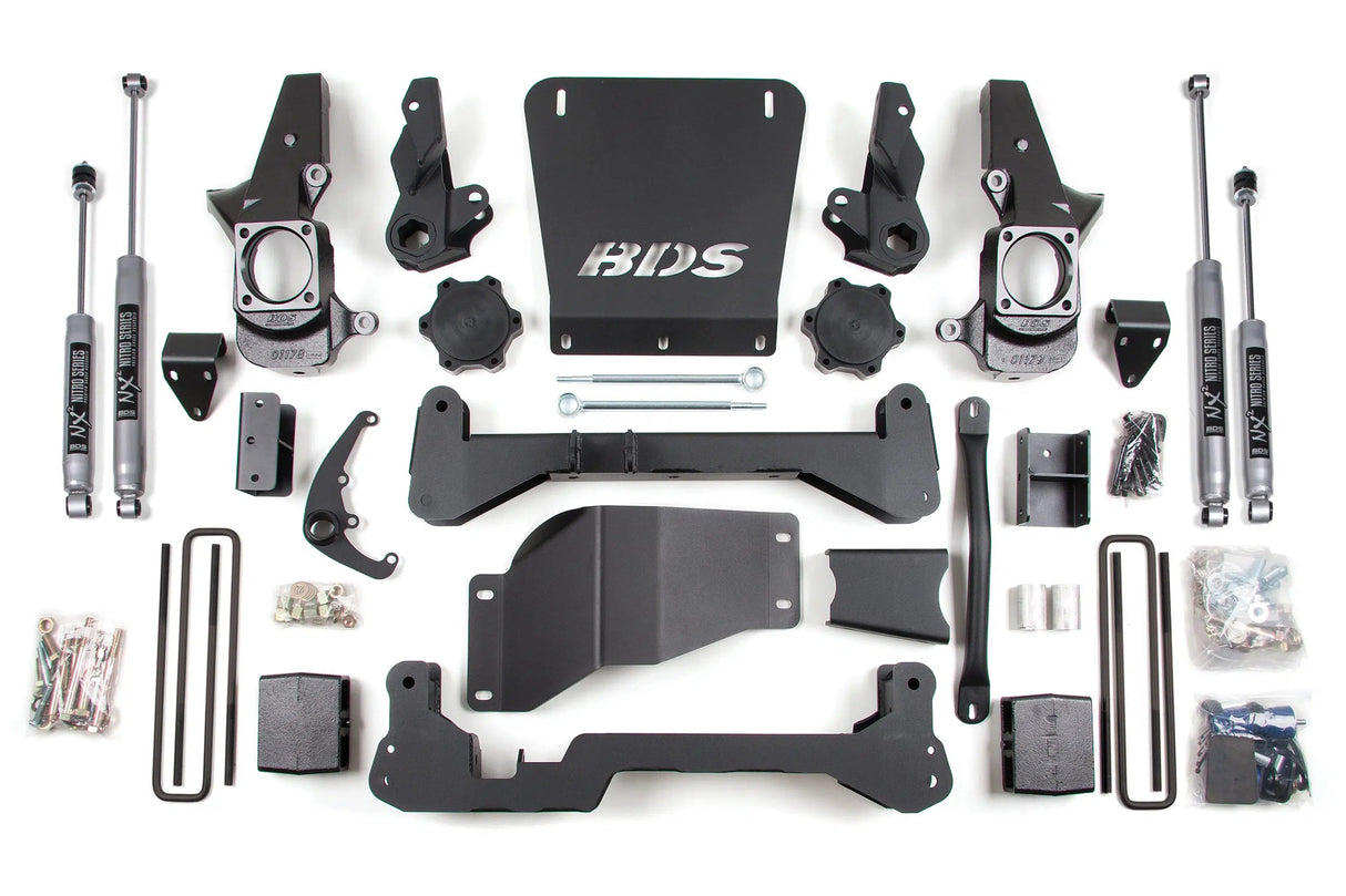 2001-2010 Duramax 7" Lift Kit (BDS189H)-Lift Kit-BDS-Dirty Diesel Customs