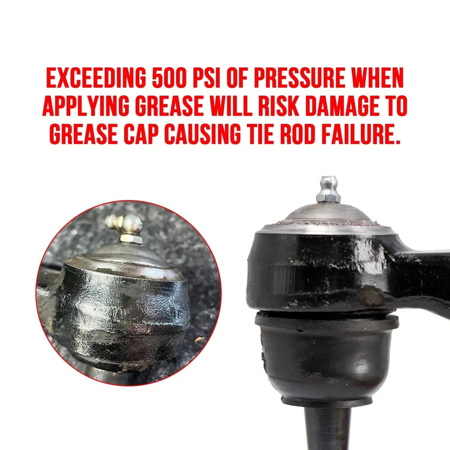 2001-2010 Duramax Stage 3 Outer Tie Rod (158031505)-Tie Rods-PPE-Dirty Diesel Customs