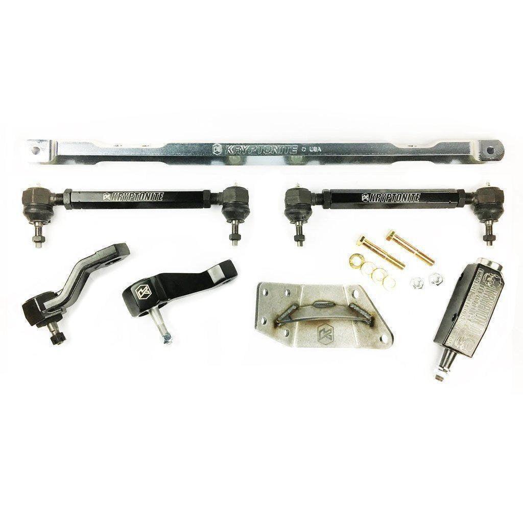 2001-2010 Duramax Ultimate Front End Package (ULTIMATE10)-Center Link & Tie Rod Package-KRYPTONITE-Dirty Diesel Customs