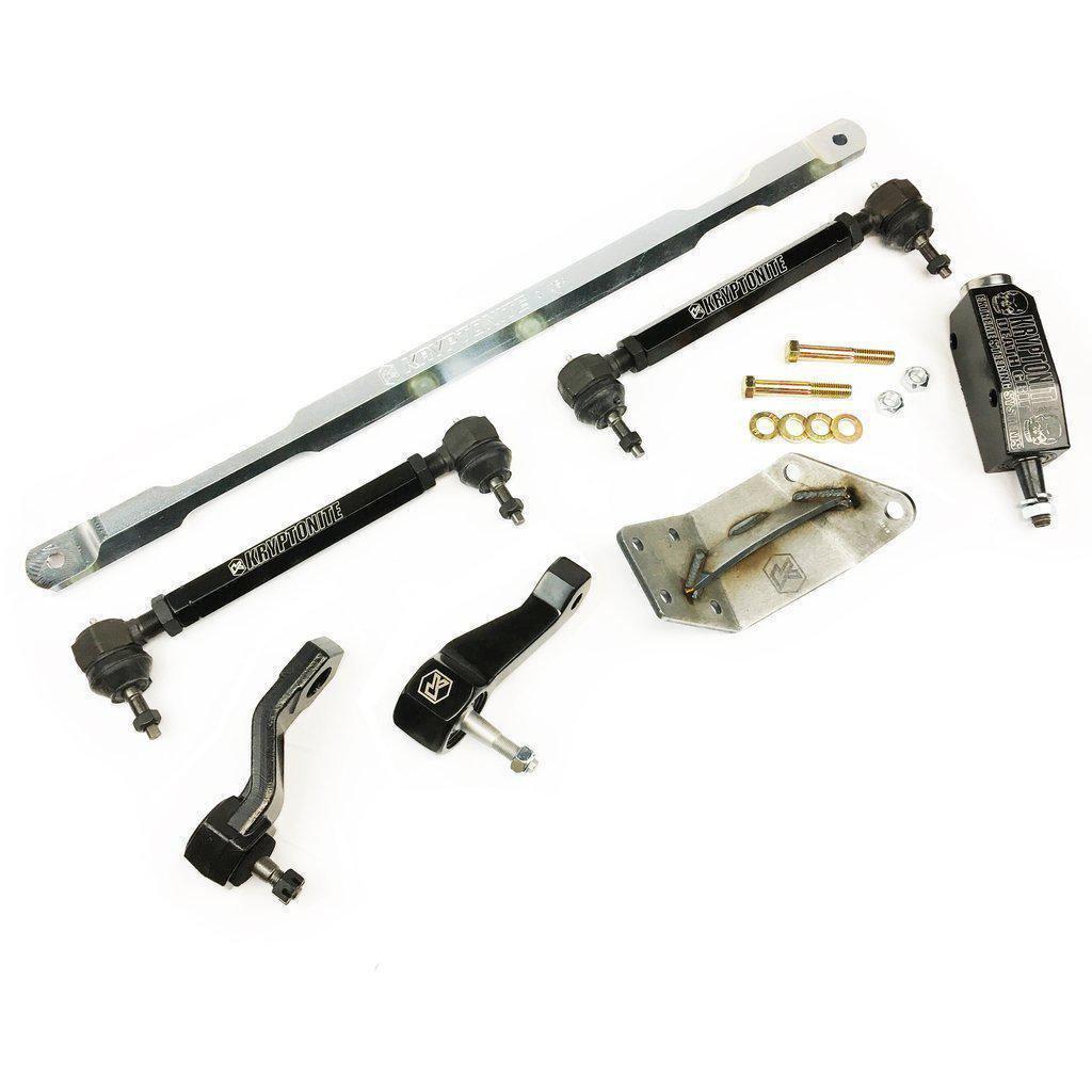 2001-2010 Duramax Ultimate Front End Package (ULTIMATE10)-Center Link & Tie Rod Package-KRYPTONITE-Dirty Diesel Customs