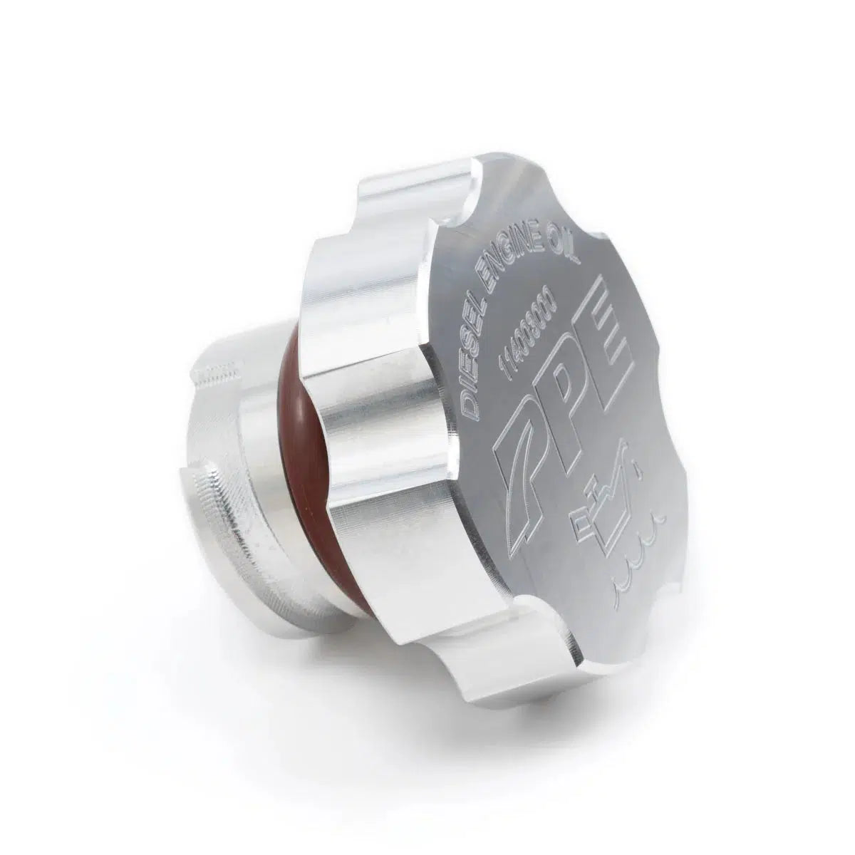 2001-2016 Duramax Oil Fill Cap - Billet Aluminum (114003000)-Oil Cap-PPE-Dirty Diesel Customs