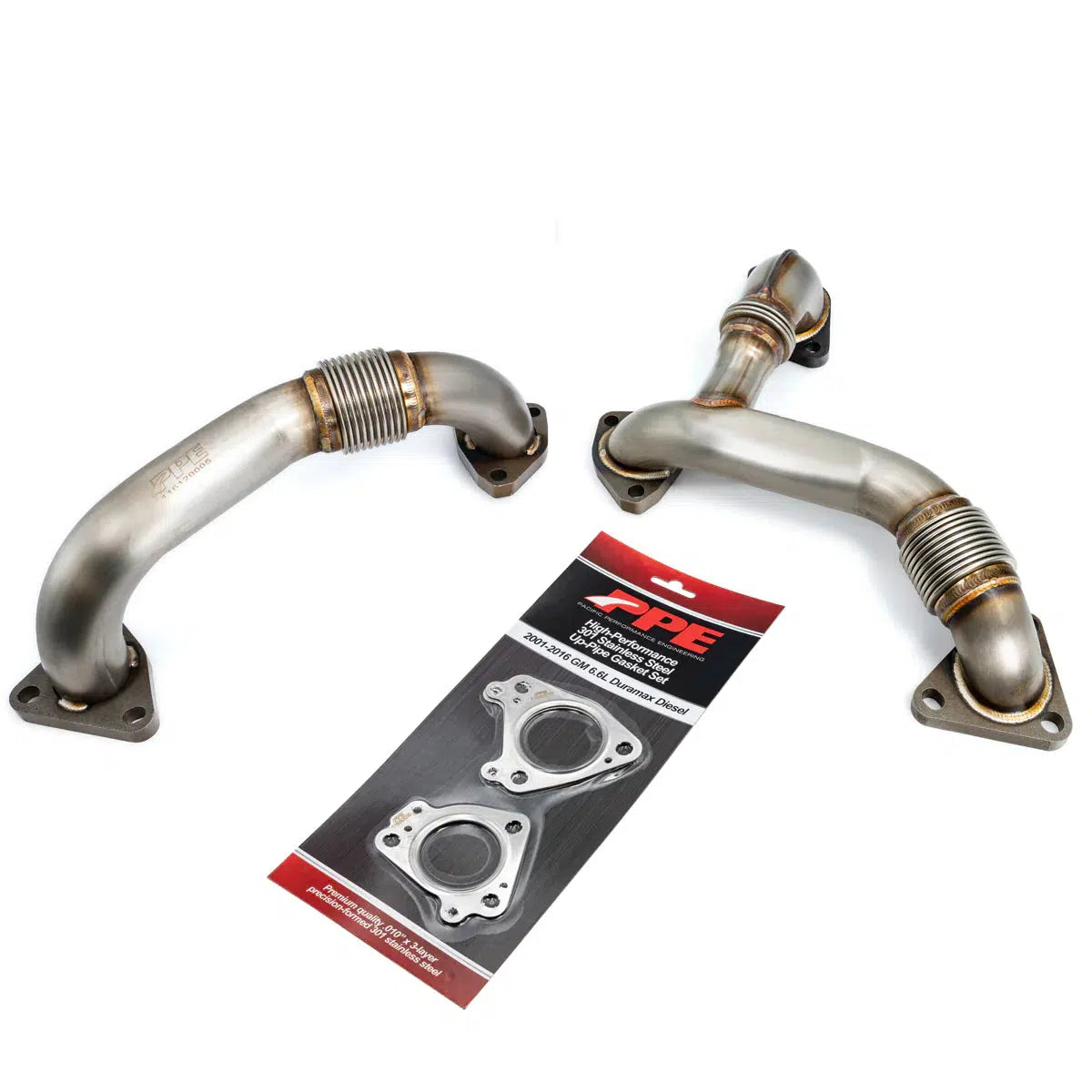 2001-2016 Duramax Replacement Up-Pipes (116120000)-Up-Pipes-PPE-Dirty Diesel Customs
