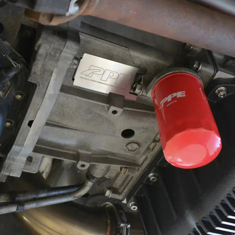 2001-2019 Duramax Bell Housing Cover Plate SS (128070000)-Transmission Plate Covers-PPE-Dirty Diesel Customs