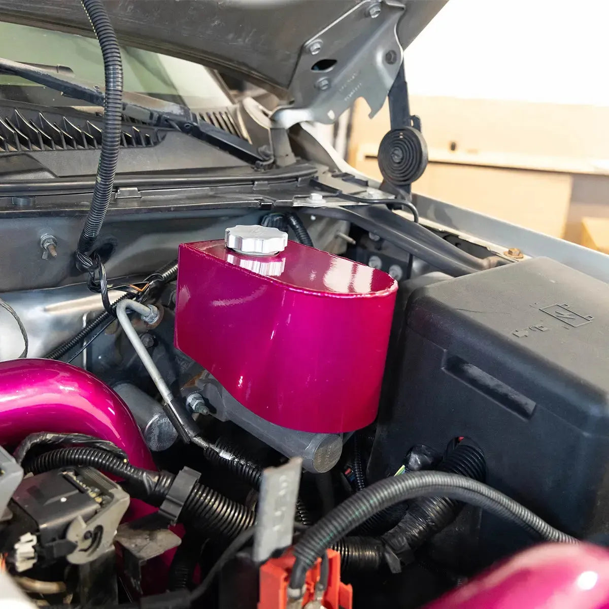 2001-2019 Duramax Brake Fluid Reservoir Cover (HSP-D-045-HSP-XX)-Brake Fluid Reservoir Cover-HSP Diesel-Dirty Diesel Customs