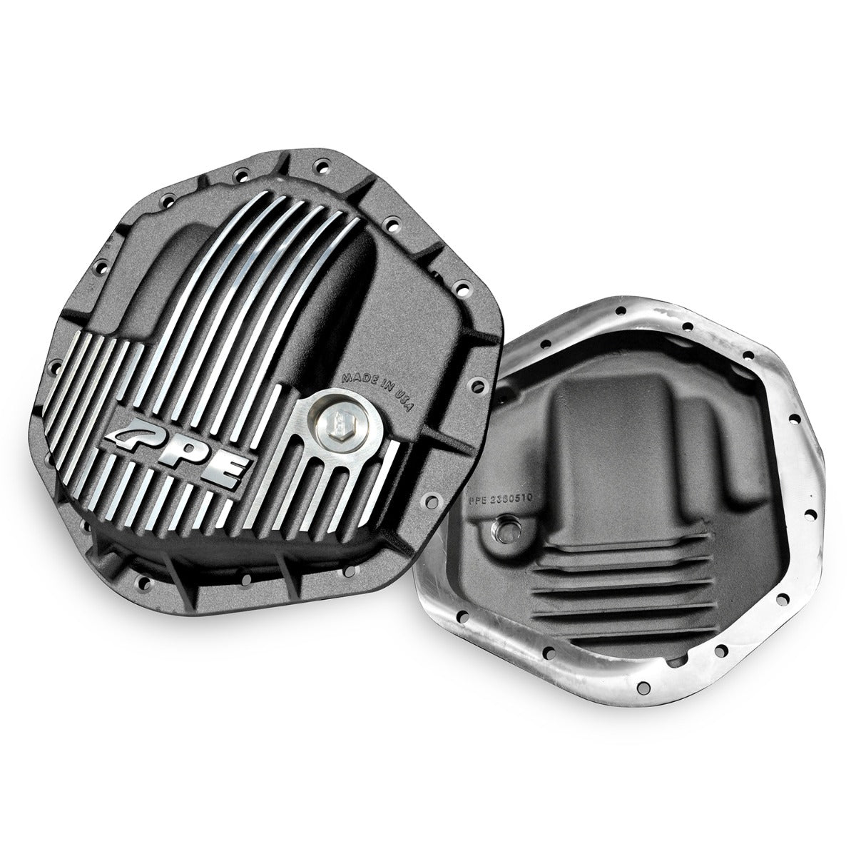 2001-2019 Duramax/Cummins HD Cast Aluminum Rear Differential Cover (238051000)-Differential Cover-PPE-Dirty Diesel Customs