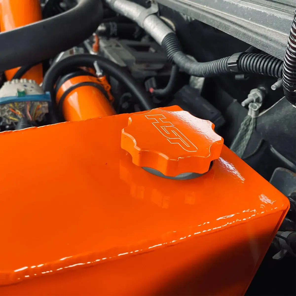 2001-2024 Duramax Billet Reservoir Cap (HSP-D-045-1-HSP-XX)-Brake Fluid Reservoir Cover-HSP Diesel-Dirty Diesel Customs