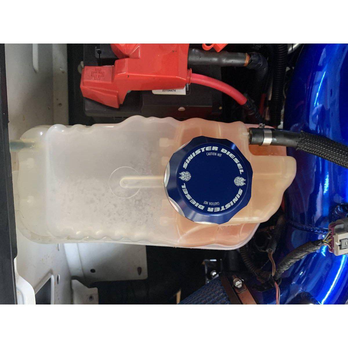 2001-2024 Duramax Degas Coolant Reservoir Cap (SD-DC-DMAX-01)-Degas Bottle Cap-Sinister-Dirty Diesel Customs