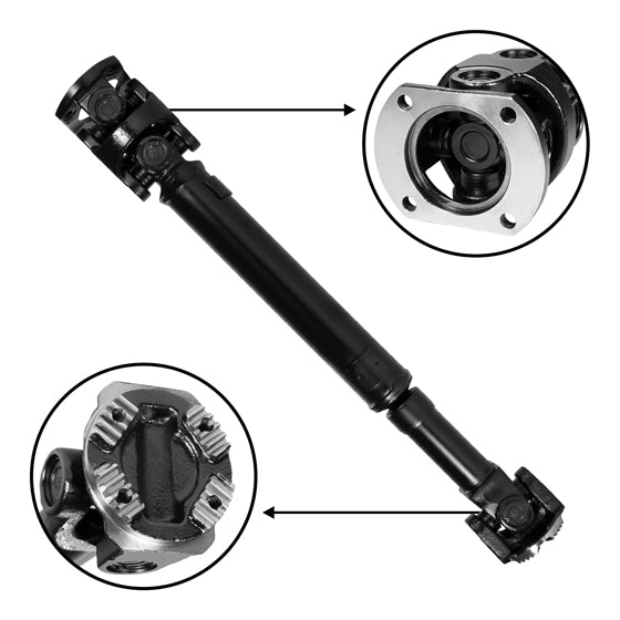 2003-2004 Cummins Front Driveshaft 13-1/4" Weld to Weld (ZDS9541)-Drive Shaft-USA Standard Gear-Dirty Diesel Customs