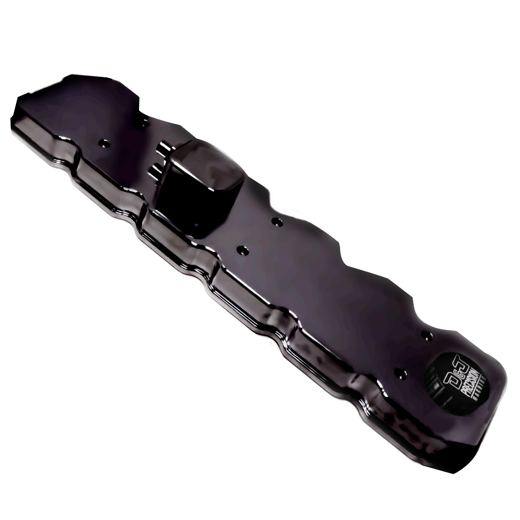 2003-2005 Cummins Billet Valve Cover (DJPCNC100071)-Valve Covers-D&J Precision Machine-Dirty Diesel Customs