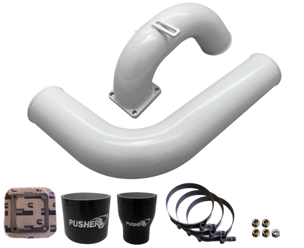 2003-2007 Cummins 3.5" Mega Intake System (PDC0307MKT)-Intake Manifold-Pusher-PDC0307MKT_W-Dirty Diesel Customs