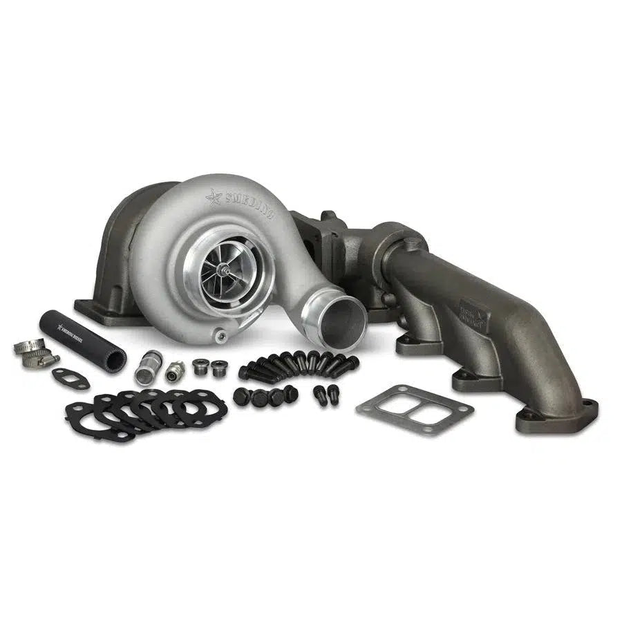 2003-2007 Cummins S300 Single Turbo Kit w/ Manifold (C3G62STDCK)-Turbo Kit-Smeding Diesel LLC-Dirty Diesel Customs