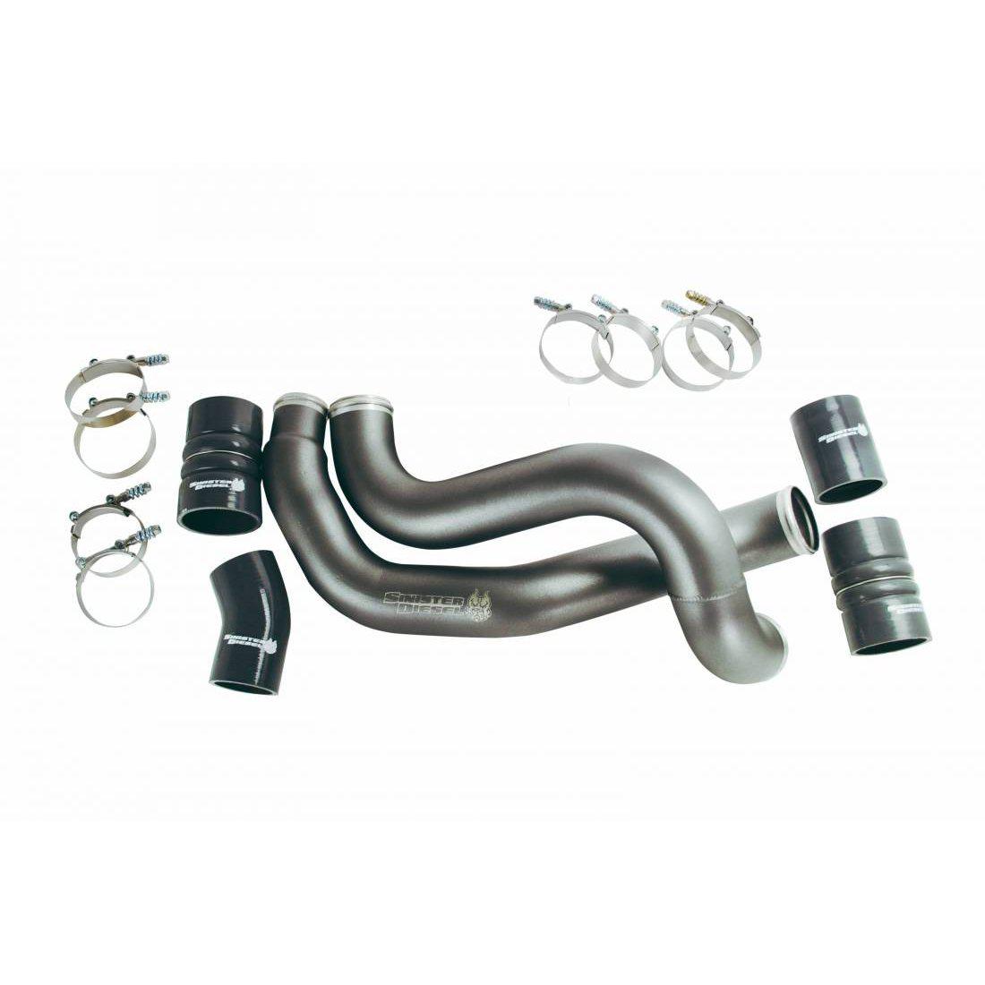 2003-2007 Powerstroke Charge Pipe Kit (SDG-INTRPIPE-6.0-KIT)-Intercooler Piping-Sinister-Dirty Diesel Customs