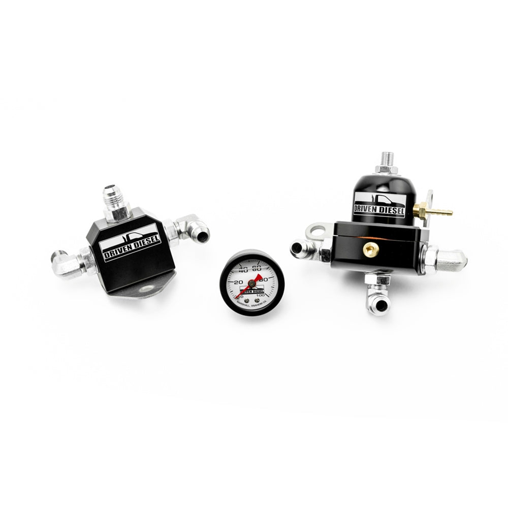 2003-2007 Powerstroke Fuel Bowl Delete Regulated Return Fuel System Kit (DD-60FS-FBD-RRK-V3)-Fuel Return Kit-Strictly Diesel-Dirty Diesel Customs