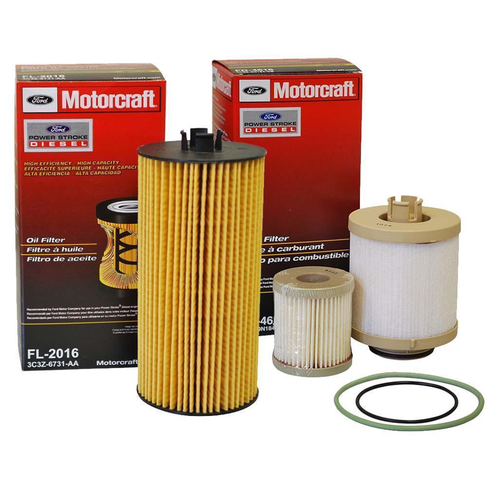 2003-2007 Powerstroke Motorcraft Filter Package-Filter Package-Motorcraft-Dirty Diesel Customs