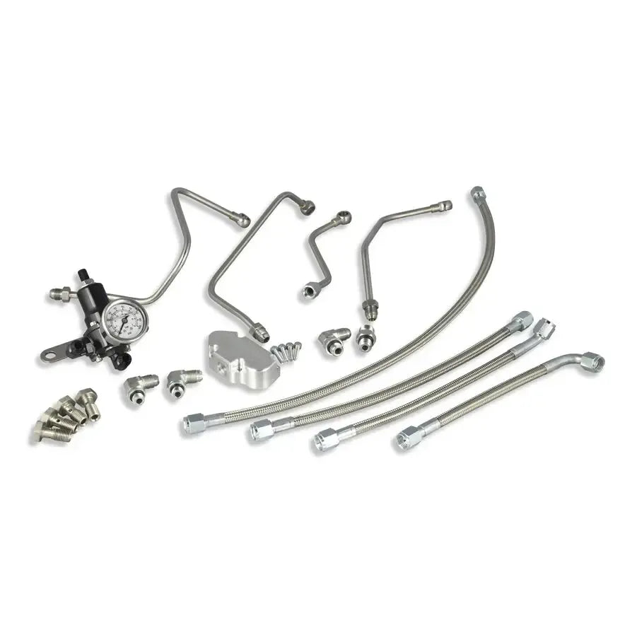 2003-2007 Powerstroke Regulated Fuel Return Kit (60RFRK)-Fuel Return Kit-Smeding Diesel LLC-Dirty Diesel Customs