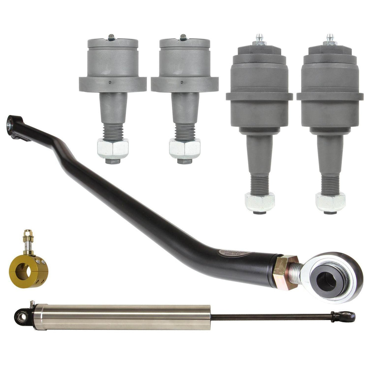 2003-2008 Cummins Y-Style Steering Upgrade Kit (CS-DFEU-03-Y)-Steering Kit-Carli Suspension-Dirty Diesel Customs