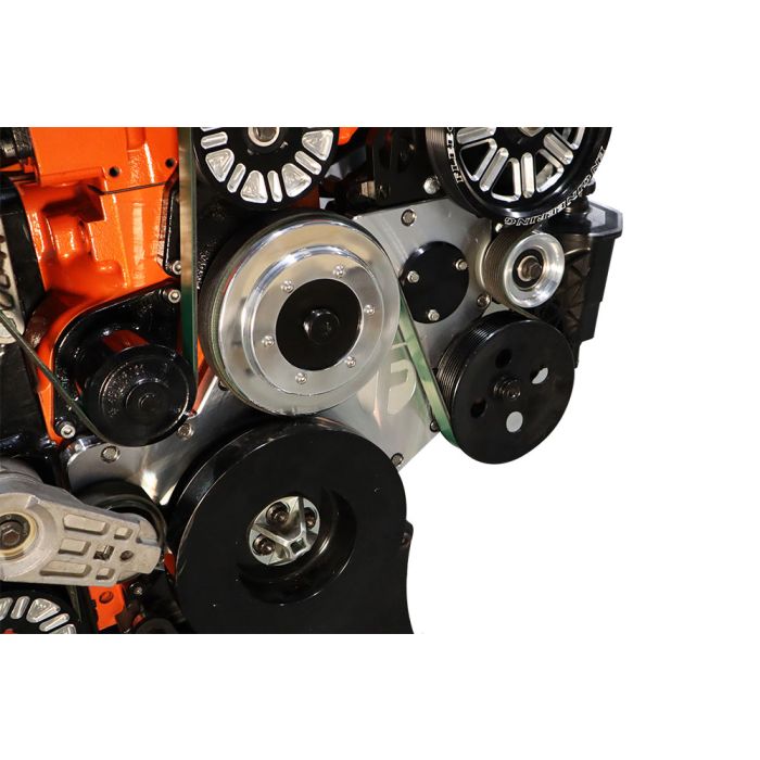 2003-2018 Cummins Billet Aluminum Front Cover (FPE-CUMM-FRTCVR-RAW)-Engine Cover-Fleece Performance-Dirty Diesel Customs