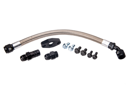 2003-2020 Cummins Turbo Drain Tube Kit (FPE-CTDT-KIT)-Turbo Kit Accessory-Fleece Performance-Dirty Diesel Customs