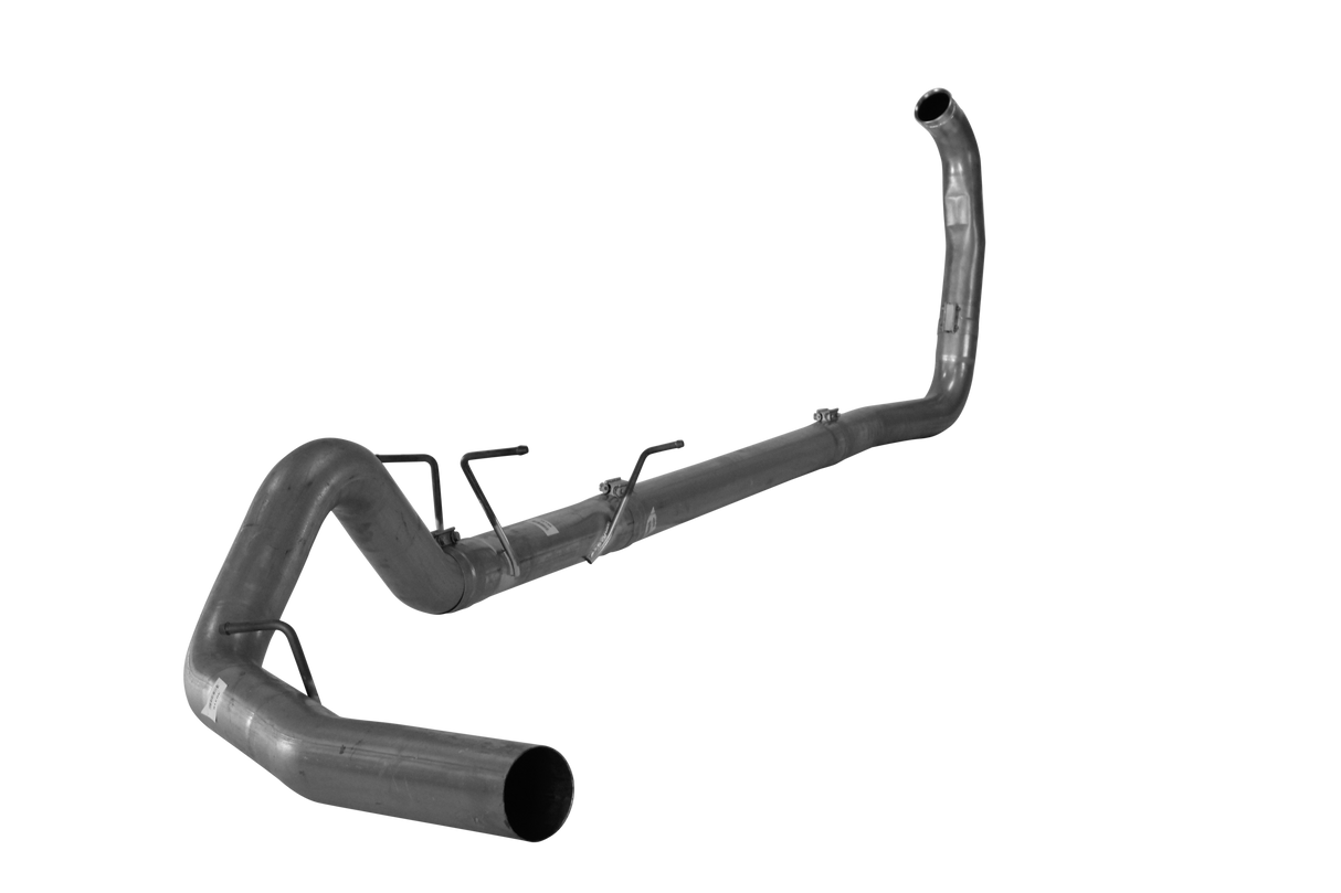 2003.5-2007 Powerstroke 4" Turbo Back Exhaust - No Muffler (421025 / 422021)-Turbo Back Exhaust System-Mel's Manufacturing-421025-Dirty Diesel Customs
