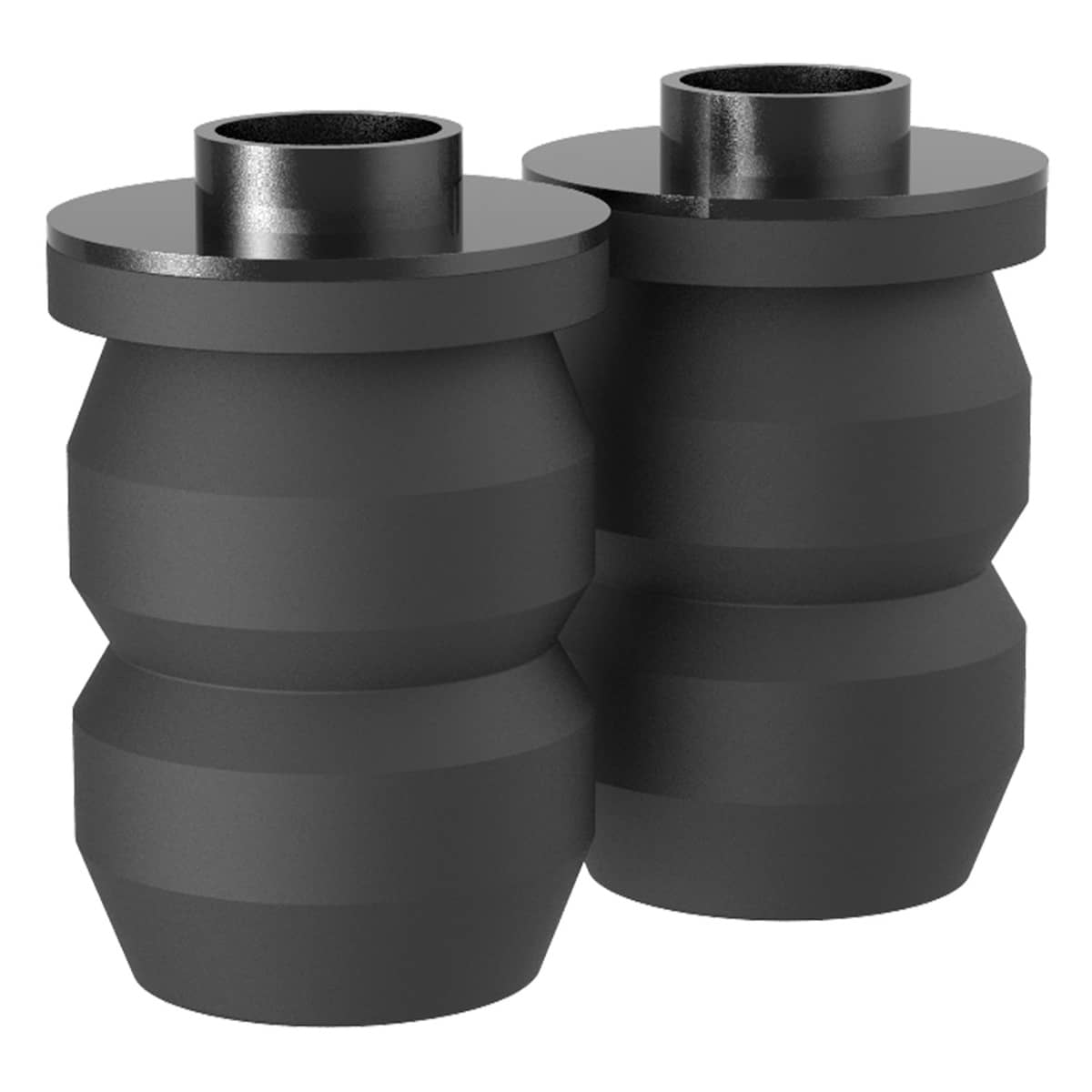 2004-2008 3.0L Powerstroke Suspension Enhancement System Rear Kit (FR150D)-Bump Stops-Timbren-Dirty Diesel Customs