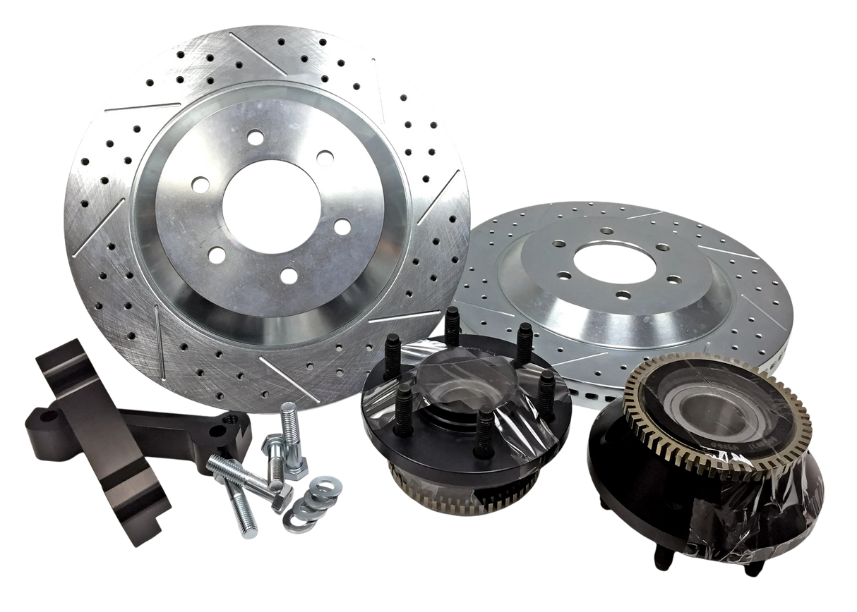 2004-2008 Powerstroke Performance Front Rotors (2261029)-Brake Rotors-Baer Brakes-Dirty Diesel Customs
