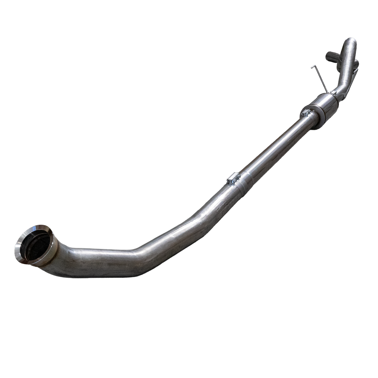2004.5-2007 Cummins 4" Turbo Back Exhaust System w/ Muffler - Turbo Back Exhaust System - Dirty Diesel Customs