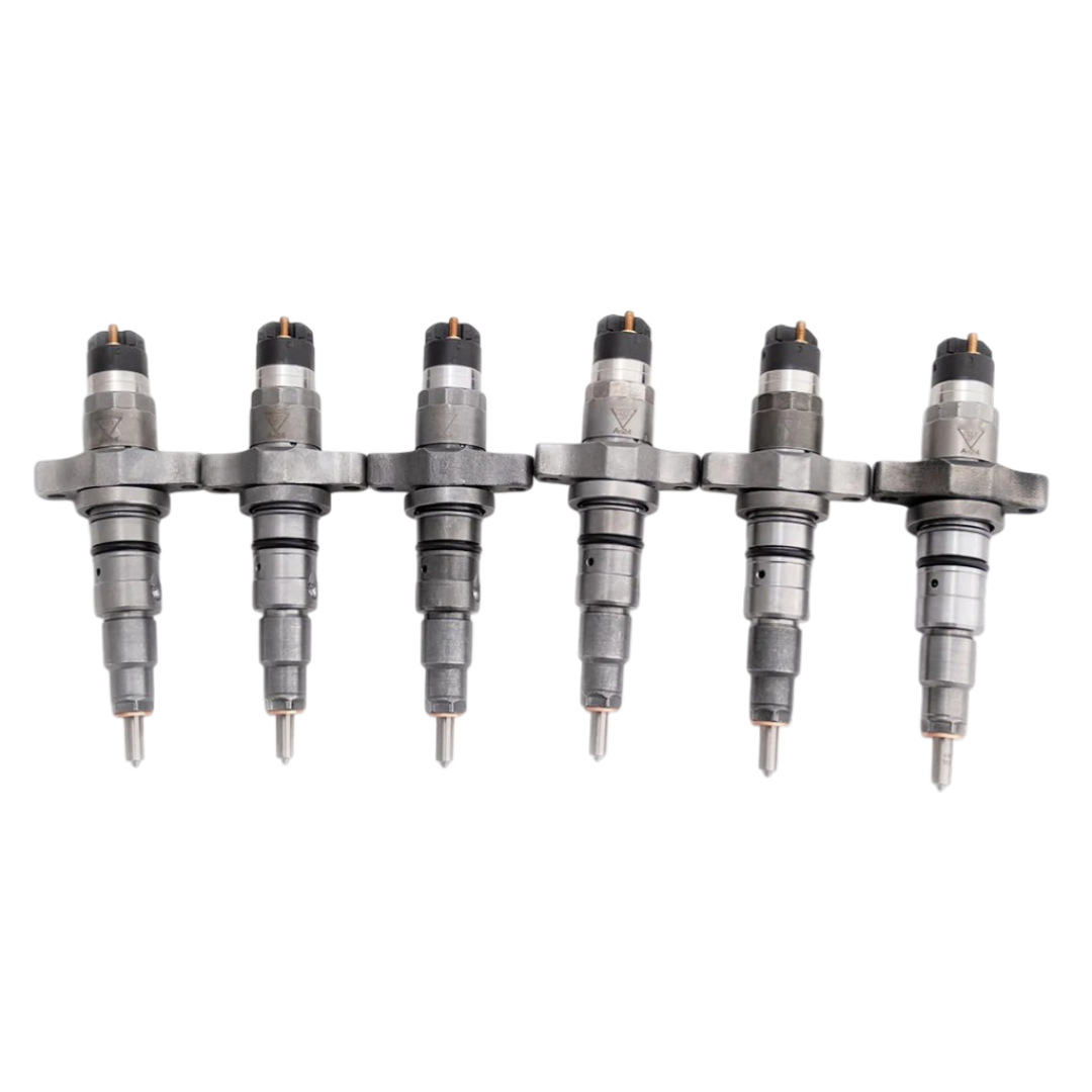 2003-2004 Cummins New Economy Series Injector Set - Stock Injectors - Dynomite Diesel - Dirty Diesel Customs