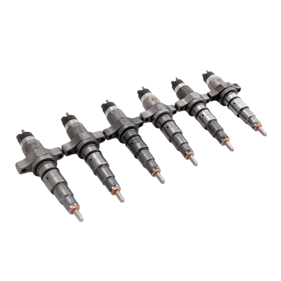 2003-2004 Cummins New Economy Series Injector Set - Stock Injectors - Dynomite Diesel - Dirty Diesel Customs