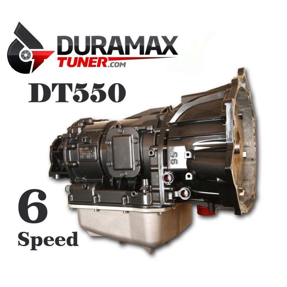 2004.5-2005 Duramax DT550 Transmission w/ Torque Converter (dt550-LLY-6speed-TQC)-Transmission Package-Calibrated Power-Dirty Diesel Customs
