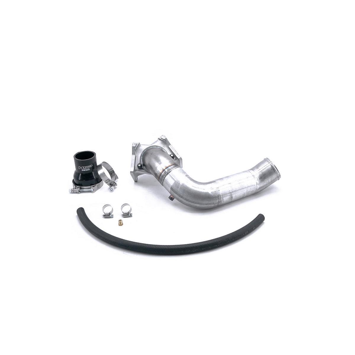 2004.5-2005 Duramax Max Flow Bridge To Factory Cold Side (206-HSP)-Y-Bridge-HSP Diesel-206-HSP-RAW-Dirty Diesel Customs