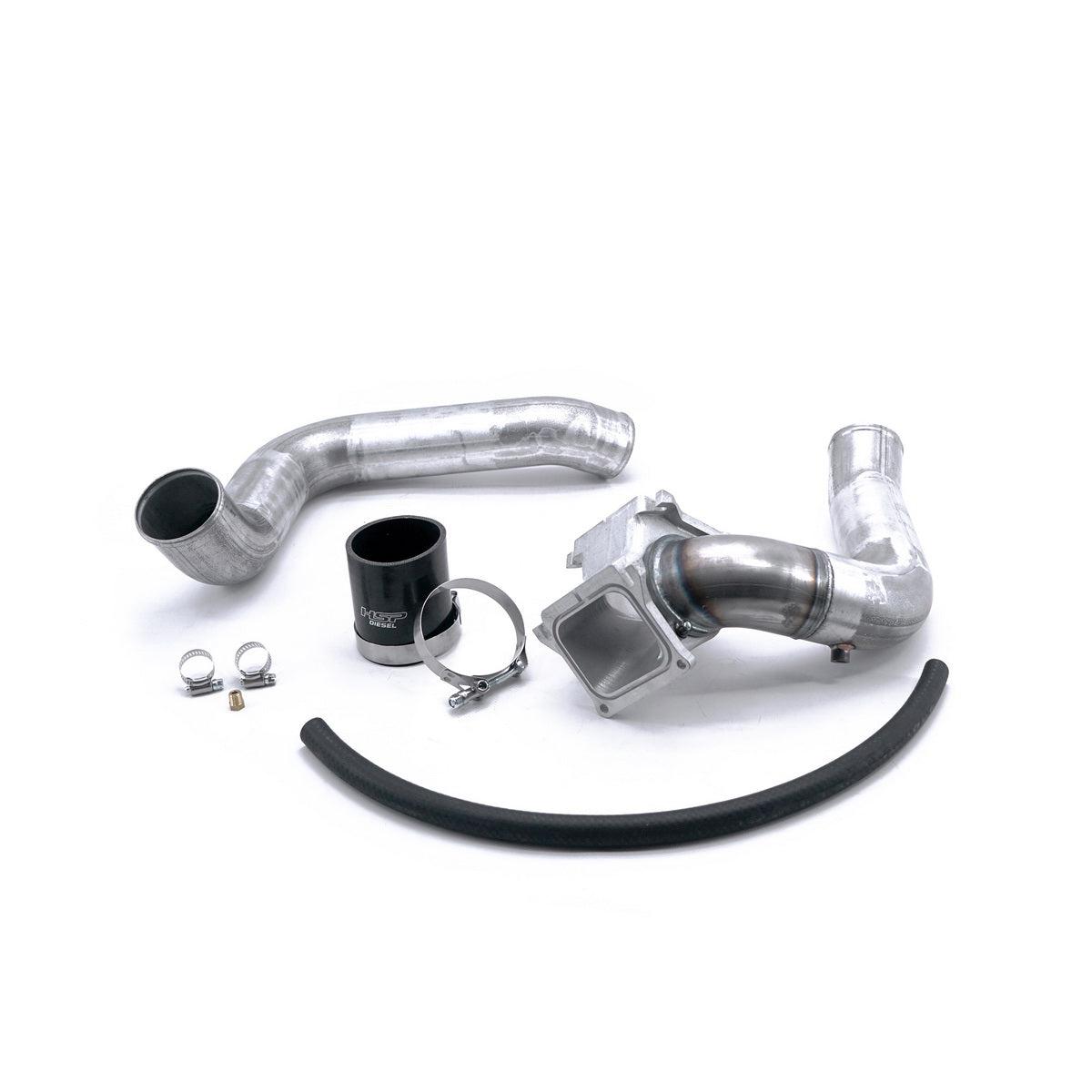 2004.5-2005 Duramax Max Flow Bridge and Cold Side (204-HSP)-Y-Bridge-HSP Diesel-204-HSP-RAW-Dirty Diesel Customs