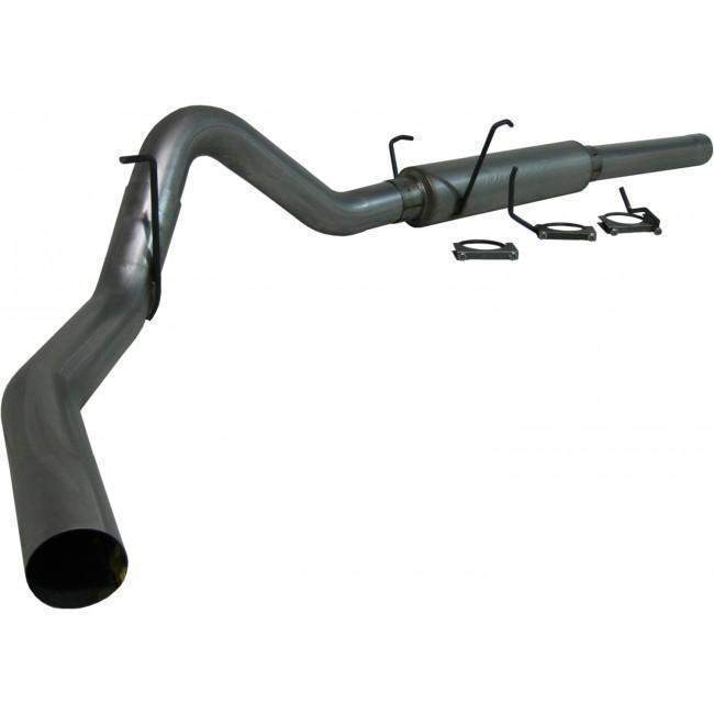 2004.5-2007 Cummins 4" Cat Back Exhaust w/ Muffler (S6108P)-Cat Back Exhaust System-MBRP-Dirty Diesel Customs