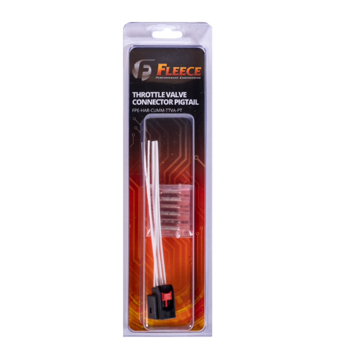 2005-2007 Cummins Transmission Throttle Valve Connector Pigtail (FPE-HAR-CUMM-TTVA-PT)-Throttle Valve Connector-Fleece Performance-Dirty Diesel Customs