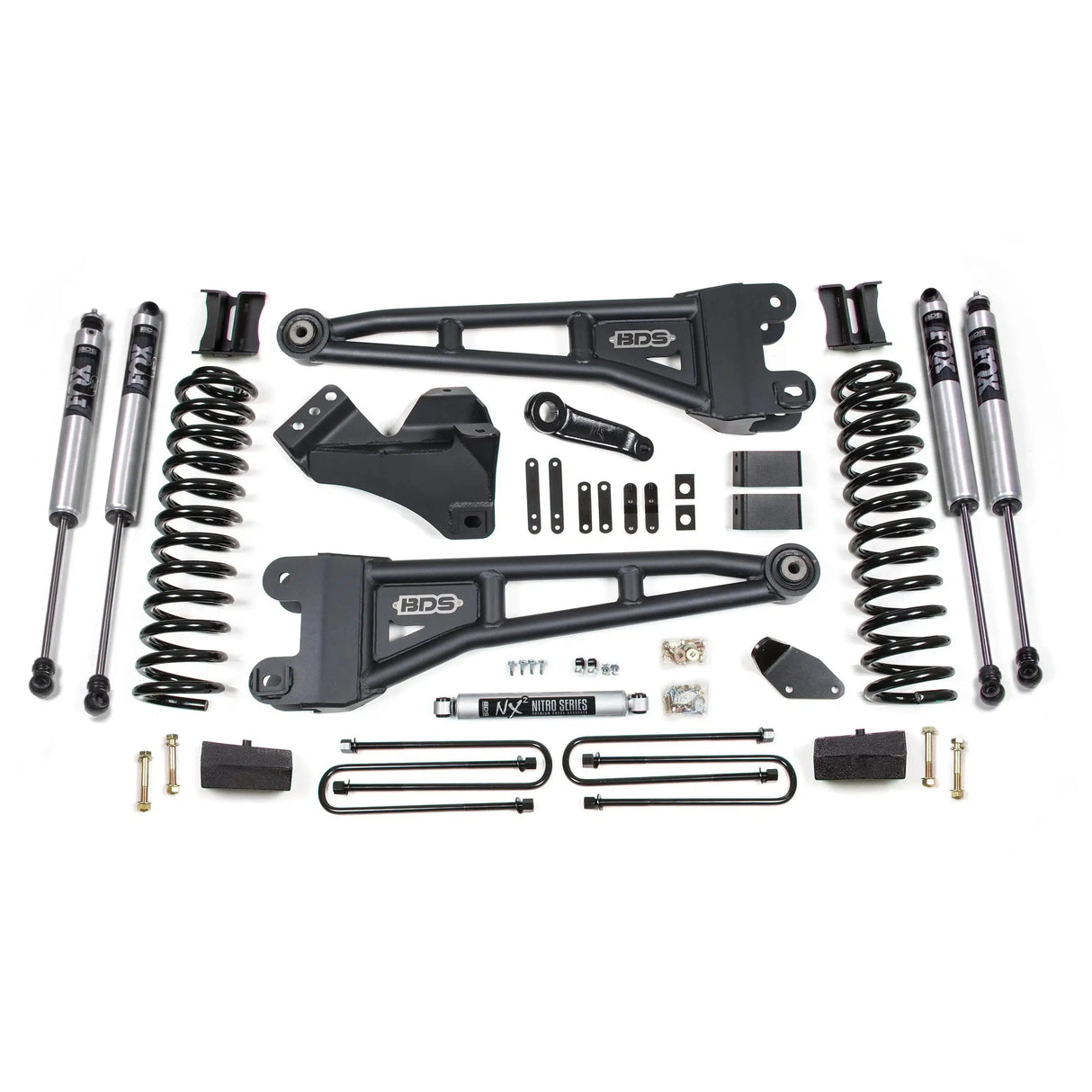 2005-2007 Powerstroke 4" Radius Arm Lift Kit (BDS1931H)-Lift Kit-BDS-Dirty Diesel Customs