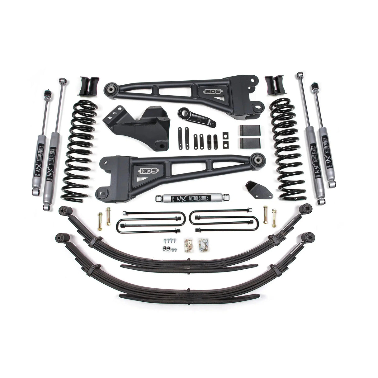 2005-2007 Powerstroke 4" Radius Arm Lift Kit (BDS1931H)-Lift Kit-BDS-Dirty Diesel Customs