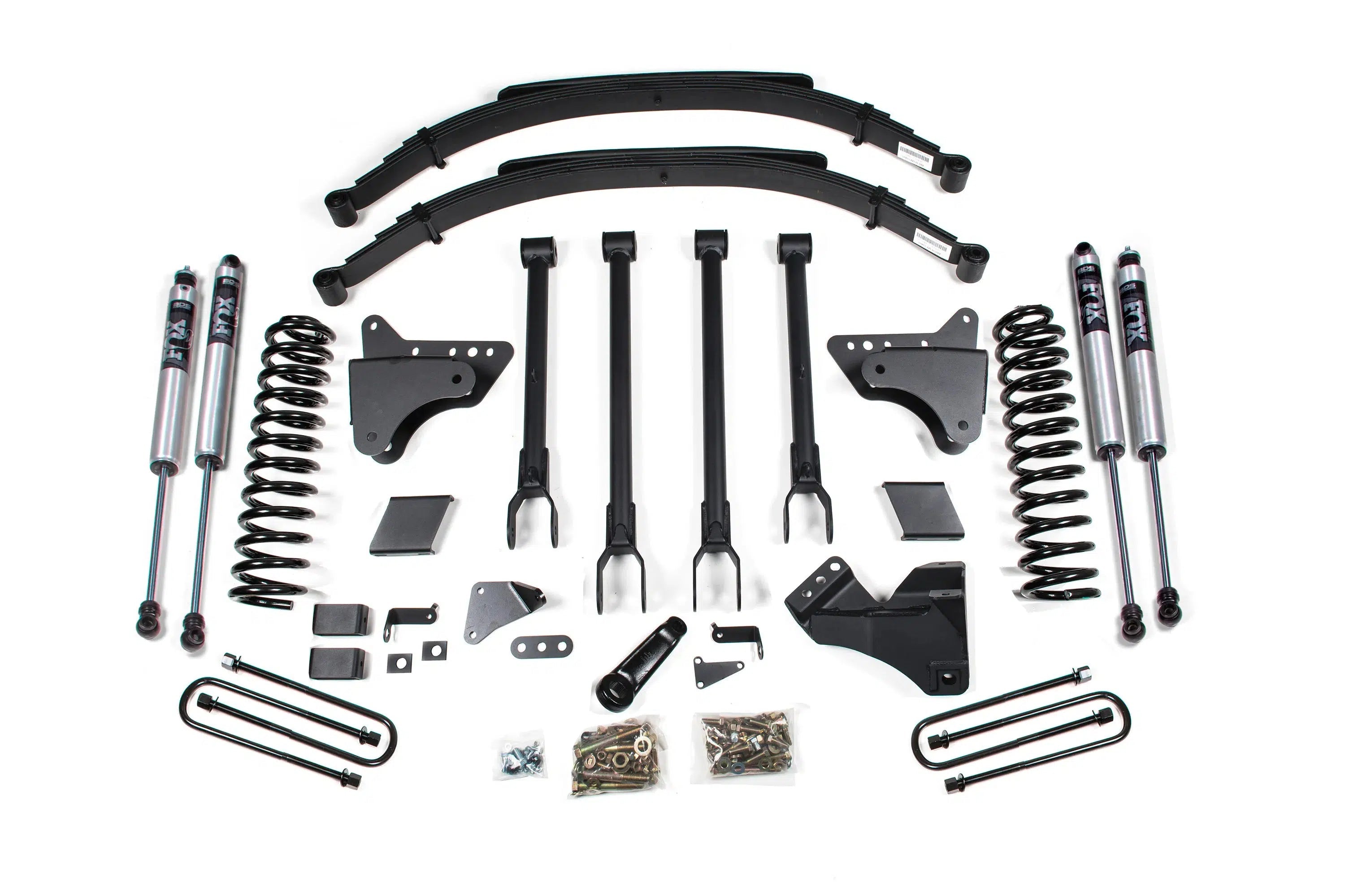 2005-2007 Powerstroke 6" 4-Link Lift Kit (BDS351H)-Lift Kit-BDS-Dirty Diesel Customs