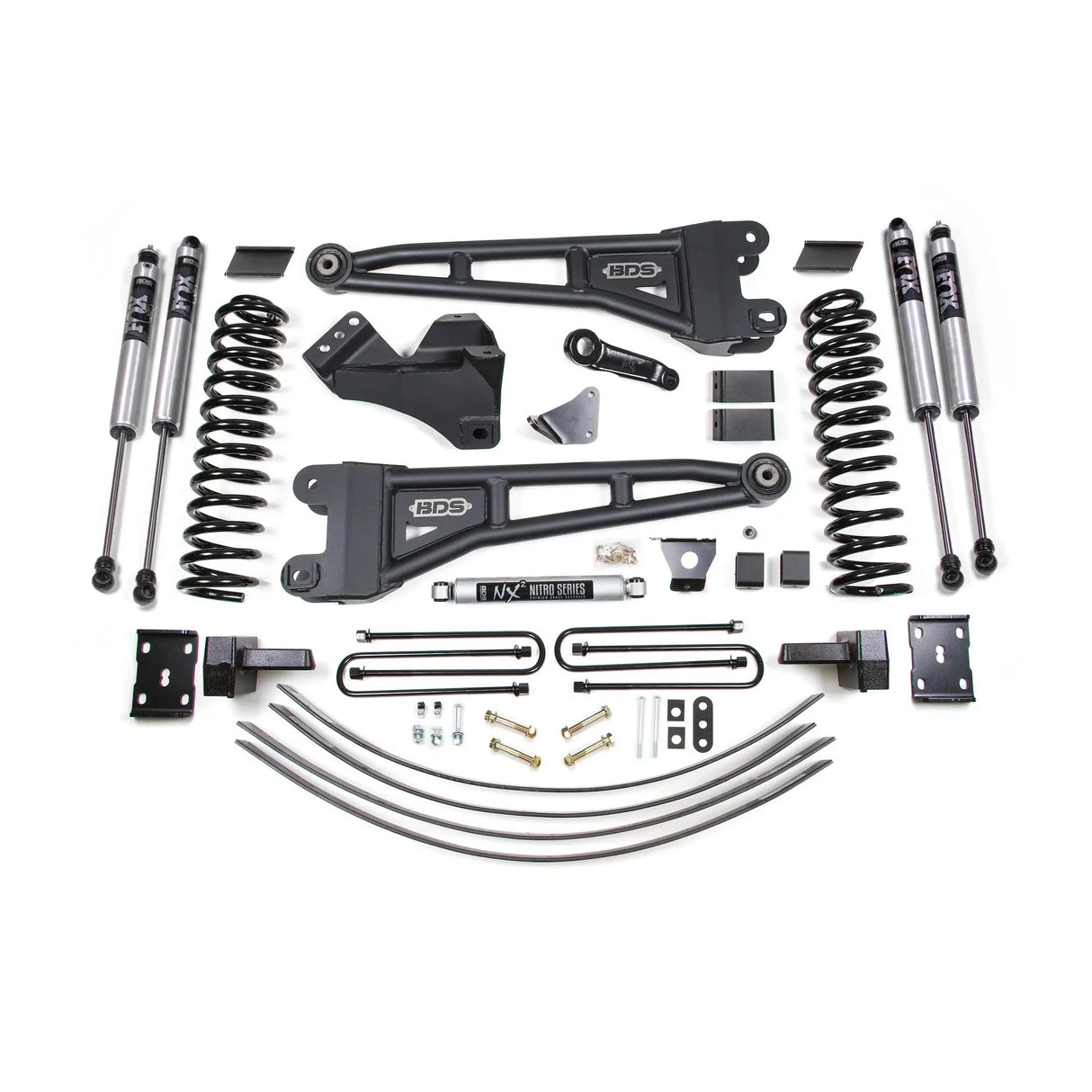 2005-2007 Powerstroke 6" Radius Arm Lift Kit (BDS1944H)-Lift Kit-BDS-Dirty Diesel Customs