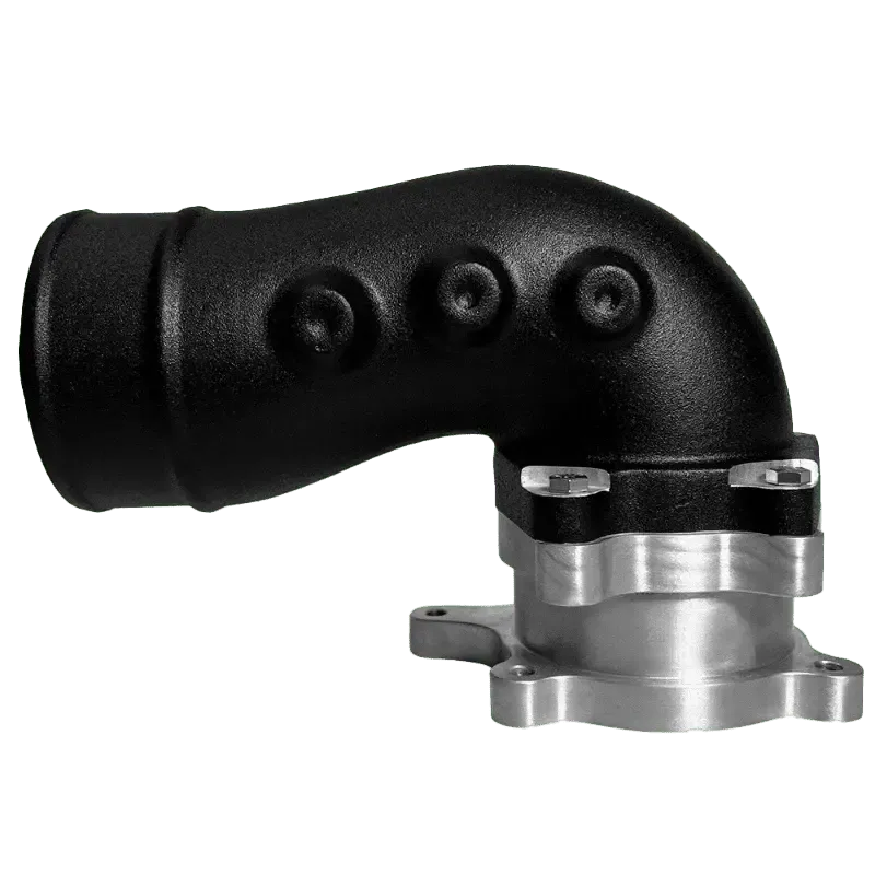 2005-2007 Powerstroke S&B Intake Elbow W/ Cold Side Intercooler Piping & Boots (76-1010B)-Intake Elbows-S&B Filters-Dirty Diesel Customs