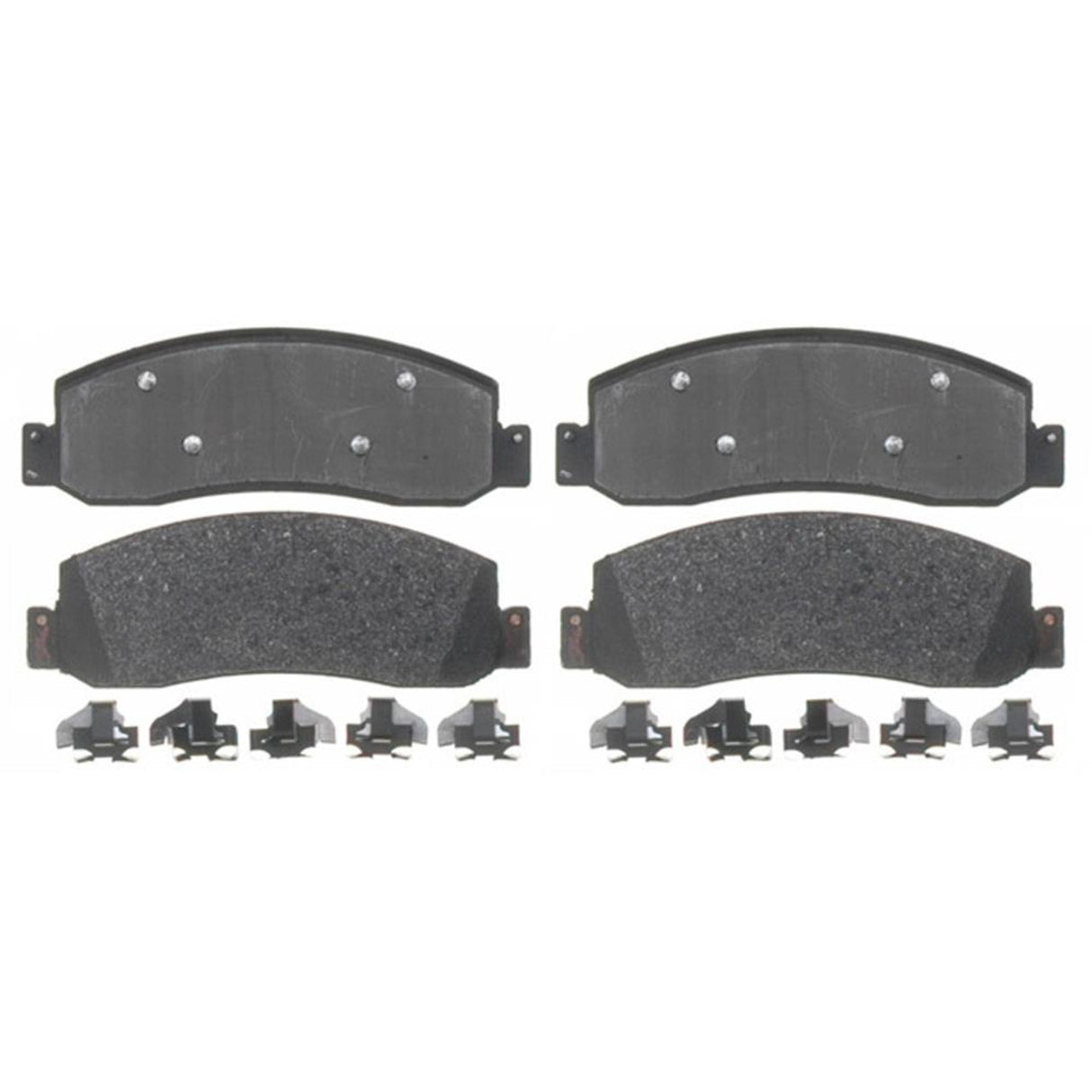 2005-2012 Powerstroke Pro Semi-Metallic Front Brake Pads (ACD17D1333MH)-Brake Pads-ACDelco-Dirty Diesel Customs