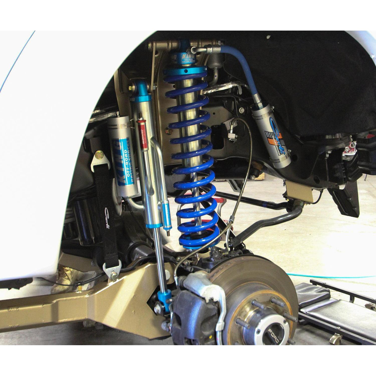 2005-2016 Powerstroke Carli Fabricated Coilover Mounts (CS-FCOMKIT-0508)-Shock Mount-Carli Suspension-Dirty Diesel Customs