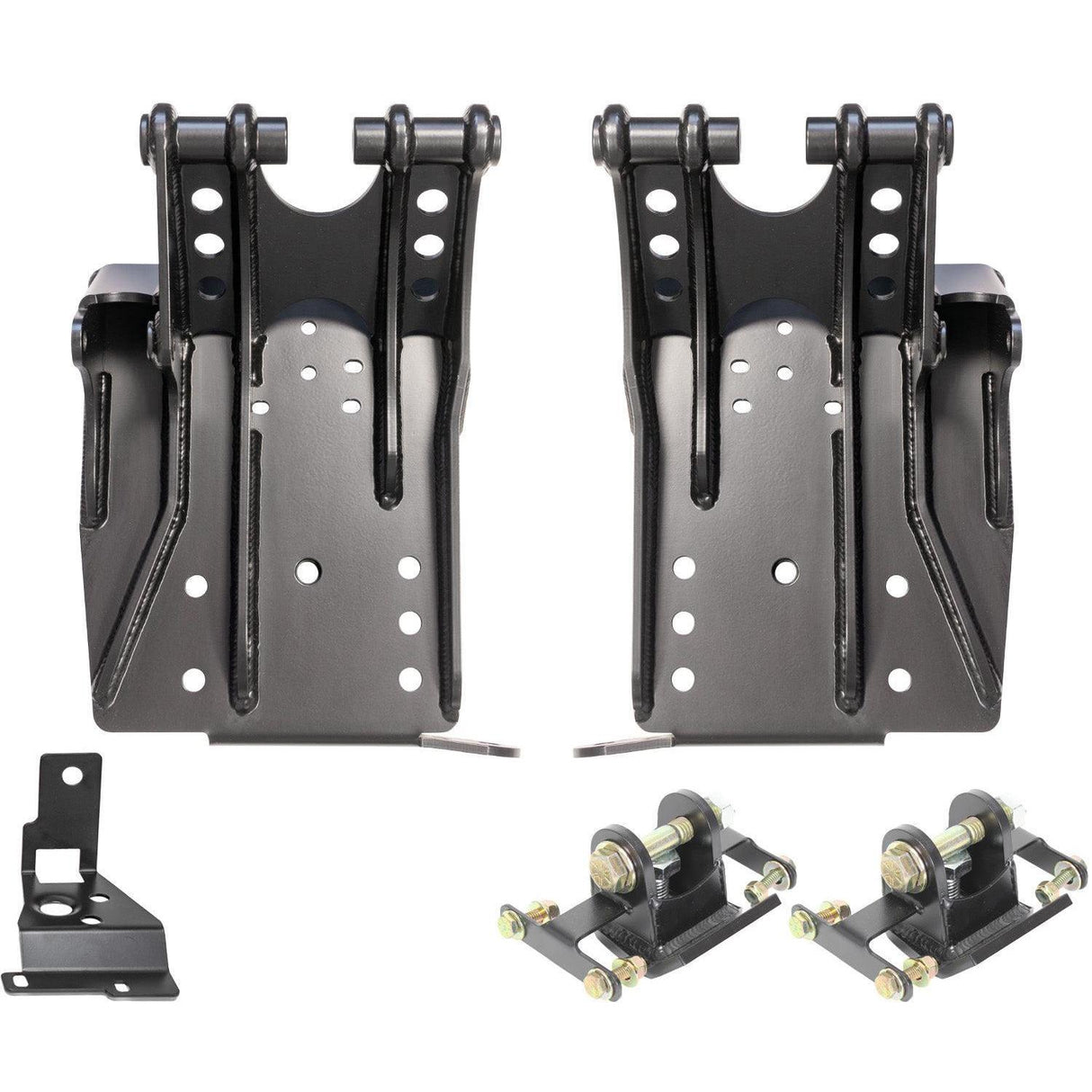 2005-2016 Powerstroke Carli Fabricated Coilover Mounts (CS-FCOMKIT-0508)-Shock Mount-Carli Suspension-Dirty Diesel Customs