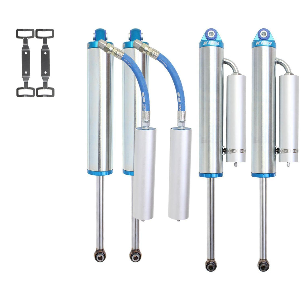 2005-2016 Powerstroke Dominator Shock Package w/ 2.5" Lift (CS-FD30SPKG-LVL-05)-Shocks-Carli Suspension-Dirty Diesel Customs