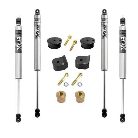2005-2016 Powerstroke Stage 1 Leveling Kit w/ Fox Shocks (KRFD05STAGE1FOX)-Leveling Kit-KRYPTONITE-Dirty Diesel Customs