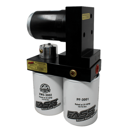 2005-2018 & 2021-2024 Cummins Titanium Series Plus 165GPH Lift Pump (TSPD07165G)-Lift Pump-Fass Fuel Systems-Dirty Diesel Customs