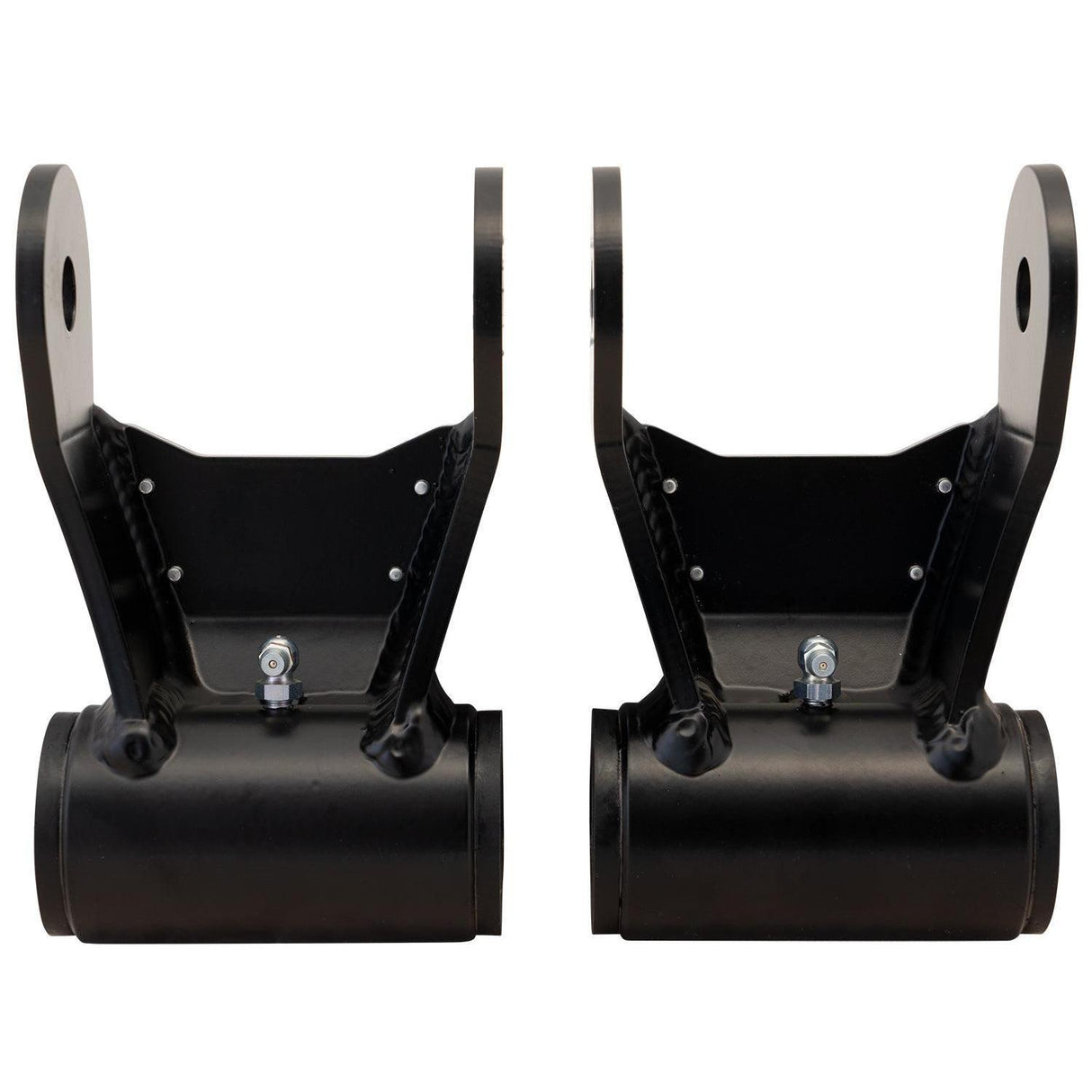 2005-2024 Powerstroke Fabricated Leaf Spring Shackles (CS-FSHACKLE-11)-Sway Bar Drops-Carli Suspension-Dirty Diesel Customs