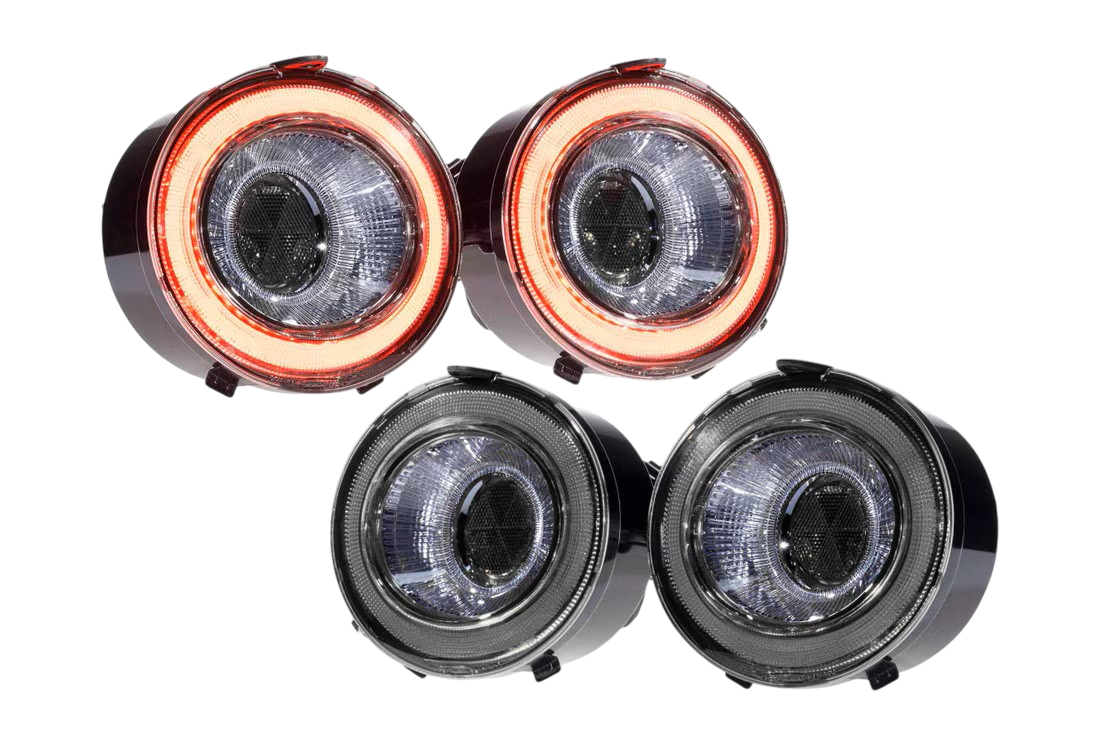 2005.5-2013 Chevrolet Corvette XB LED Smoked Tail Lights (LF466)