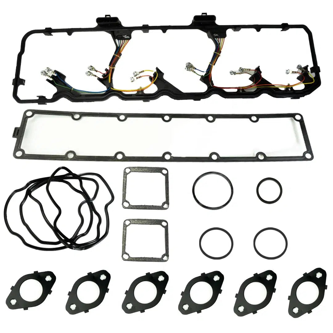 2006-2007 Cummins Engine Installation Gasket W/ Injector Harness (245B01)-Engine Gaskets-Industrial Injection-Dirty Diesel Customs